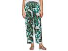 Loborosa Women's Amazonia Leaf-print Pajama Pants