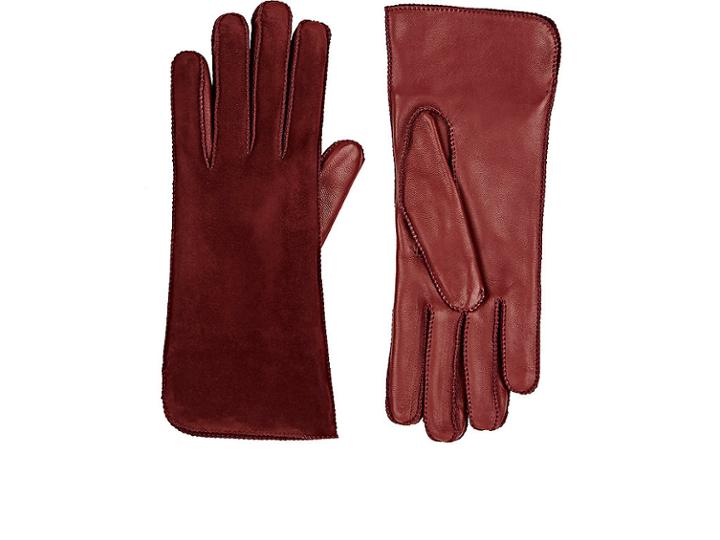 Barneys New York Women's Suede Gloves