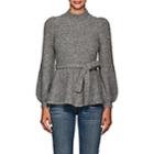 Co Women's Cashmere-blend Belted A-line Sweater-gray