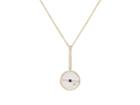 Retrouvai Women's Signature Compass Pendant Necklace