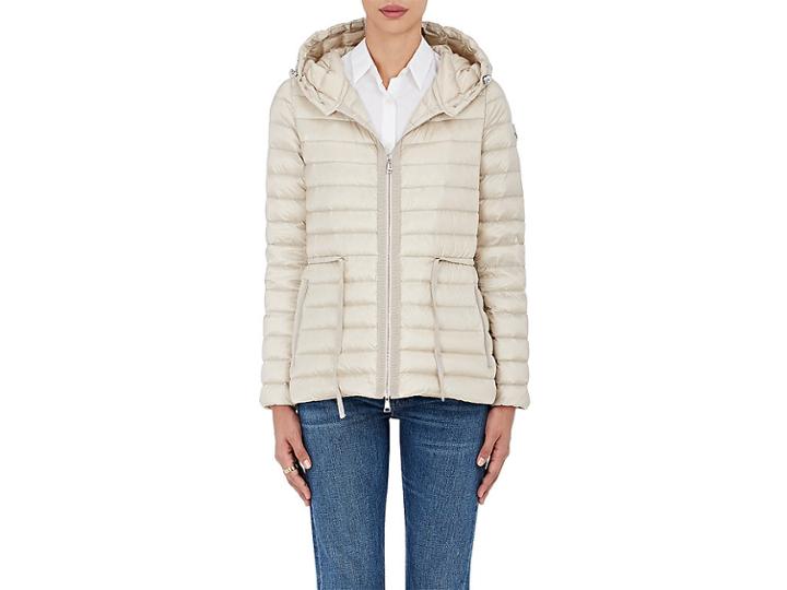 Moncler Women's Raie Down-quilted Hooded Coat
