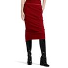 Rick Owens Women's Cotton-blend Pillar Skirt - Red