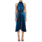 A.l.c. Women's Kravitz Lam Halter Dress-blue