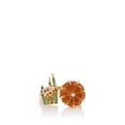 Brent Neale Women's Wildflower & Grass Cuff Ring - Orange