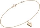 Minor Obsessions Gold Acorn Charm Bracelet-colorless
