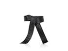 Givenchy Women's Stitched Patent Leather Wide Tie Belt