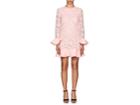 Valentino Women's Corded Lace Flounce Shift Dress
