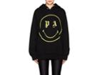 Palm Angels Women's Smiley-face Cotton Terry Hoodie