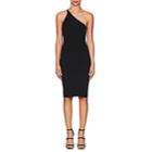 Narciso Rodriguez Women's Compact Knit One-shoulder Dress-black