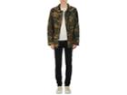Alpha Industries Men's Embroidered Camouflage Cotton Field Jacket