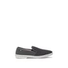 Rivieras Shoes Men's Classic 20 Degree Canvas & Mesh Loafers - Gray