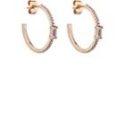 My Story Women's The Molly Hoop Earrings-gold