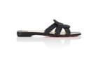 Christian Louboutin Women's Marilla Flat Woven Leather Slide Sandals
