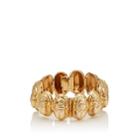 Stazia Loren Women's Scarab Link Bracelet-gold