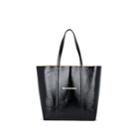 Balenciaga Women's Everyday Small Patent Leather Tote Bag - Black
