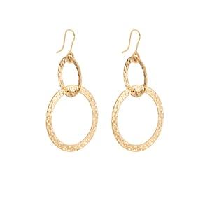 Sylvia Toledano Women's Saturn Drop Earrings - Gold