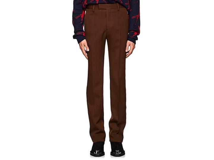 Calvin Klein 205w39nyc Men's Striped Wool Trousers