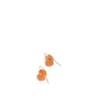 Cathy Waterman Women's Flower & Spider Drop Earrings - Orange