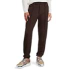 Fendi Men's Zucca-striped Cotton-blend Fleece Sweatpants - Brown