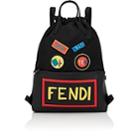 Fendi Men's Fendi Faces Backpack-black