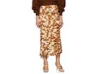 Victoria Beckham Women's Fur-print Asymmetric Midi-skirt