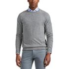 Loro Piana Men's Cashmere Crewneck Sweater - Gray