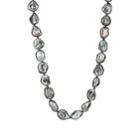Dean Harris Men's Keshi Pearl Necklace - Silver