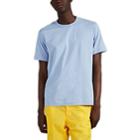 Comme Des Garons Shirt Boy Men's Logo Cotton Jersey T-shirt - Blue