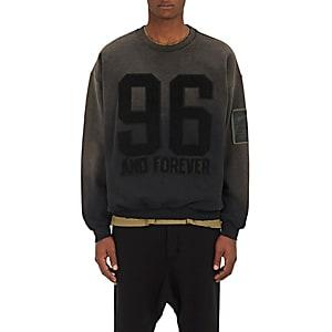 Madeworn X Roc96 Men's 96 And Forever Cotton-blend Sweatshirt - Black