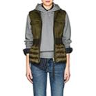 Moncler Women's Cotton & Down-quilted Vest - Green