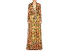 Saloni Women's Alexia Floral Silk Maxi Dress