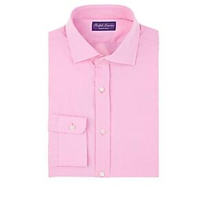 Ralph Lauren Purple Label Men's Cotton Poplin Dress Shirt-pink