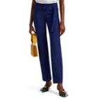 Prada Women's Tech-jersey Slim Pants - Blue