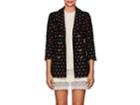 Philosophy Di Lorenzo Serafini Women's Embroidered Wool-blend Double-breasted Blazer