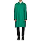 Calvin Klein 205w39nyc Men's Oversized Cotton Mackintosh Coat - Green