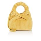 The Row Women's Double-circle Small Mink Fur Bag-yellow