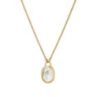 Eli Halili Women's Diamond Padlock Pendant Necklace-gold