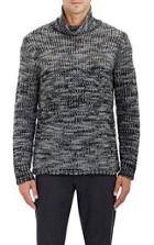 John Varvatos Star U.s.a. Mixed-yarn Sweater-grey