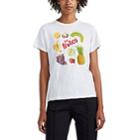 Monogram Women's Las Frutas Cotton T-shirt - White