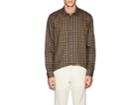 Theory Men's Checked Brushed Cotton Shirt