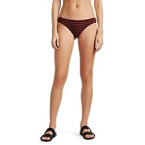 Solid & Striped Women's Elle Striped Ribbed Bikini Bottom