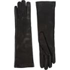 Barneys New York Women's Cashmere-lined Long Gloves-black