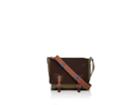 Loewe Men's Military Small Suede & Canvas Messenger Bag