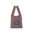 Alexander Wang Women's Wanglock Striped Mini Shopper Tote Bag - Red Stripe