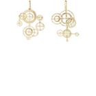 Judy Geib Women's Chandelier Earrings-gold