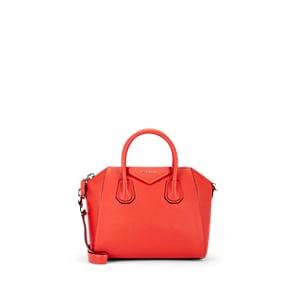 Givenchy Women's Antigona Small Leather Duffel Bag - Red
