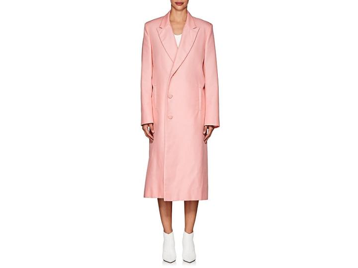 Helmut Lang Women's Tech-canvas Double-breasted Coat