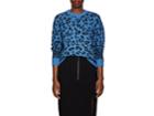 Altuzarra Women's Casablanca Leopard-jacquard Wool-blend Sweater