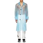 Calvin Klein 205w39nyc Men's Belted Trench Coat - Lt. Blue