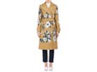 Erdem Women's Susan Embroidered Belted Cotton Trench Coat